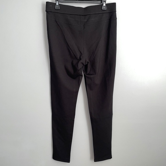 NWT Mudpie Mud Pie Liam Faux Leather Black Leggings Size Large - Picture 5 of 6